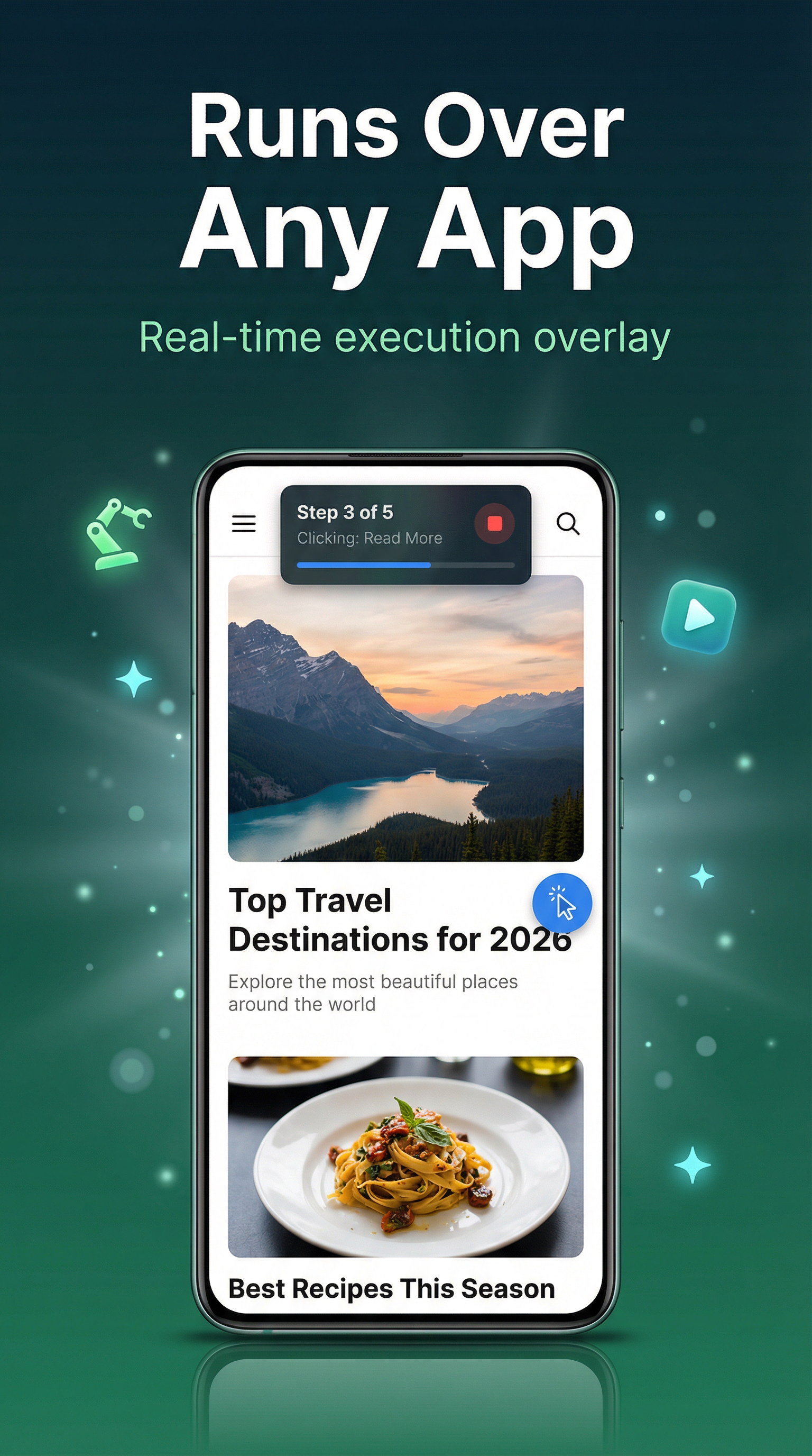 Overlay on any app